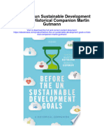 Download Before The Un Sustainable Development Goals A Historical Companion Martin Gutmann full chapter