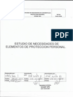 Estudio de Necesidades de EPP