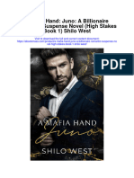 Download A Mafia Hand Juno A Billionaire Romantic Suspense Novel High Stakes Book 1 Shilo West full chapter
