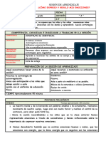 Sesion Tutoria Regulo Mis Emociones