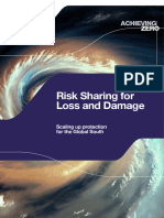 Risk Sharing For Loss and Damage