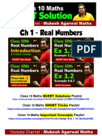 3.NCERT Solutions - Class 10 Maths