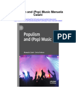 Populism and Pop Music Manuela Caiani All Chapter