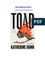 Toad Katherine Dunn All Chapter