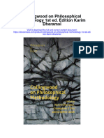 Download Collingwood On Philosophical Methodology 1St Ed Edition Karim Dharamsi full chapter
