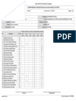 Comprobante Inasistencias Evaluaciones Docente: Curso: Asignatura: Programa: Sede - Turno