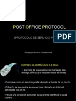 Protocolos POP3 y SMTP para correo electrónico