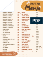 Krem Ilustrasi Kreatif Daftar Menu Restoran A4 Document - 20240416 - 093020 - 0000