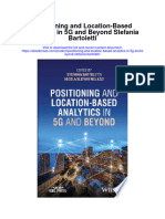 Positioning and Location Based Analytics in 5G and Beyond Stefania Bartoletti All Chapter