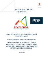 Agencia Estatal de Vivienda (La Paz) para El Área Social