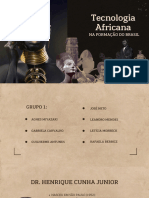 Apresentação Tecnologia Africana 