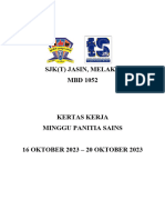 Kertas Kerja Minggu Panitia - 2023