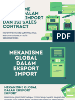Mekanisme Global Dalam Eksport Import Dan Isi Sales Contract