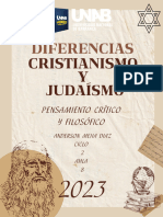Diferencias Crstianismo y Judaismo