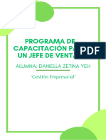 Programa de capacitación para jefe de ventas_ Daniella Zetina Yeh