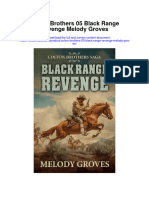 Colton Brothers 05 Black Range Revenge Melody Groves Full Chapter