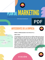 Presentacion Plan de Marketing Corporativo Azul