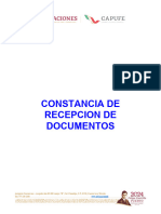 2 - Constancia Recepcion de Documentos