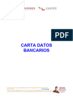 2 - Carta Datos Bancarios