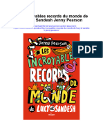 Les Incroyables Records Du Monde de Lucy Et Sandesh Jenny Pearson Full Chapter