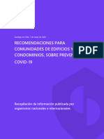 Instructivo Recomendaciones Comunidades Edificios Condominios COVID19