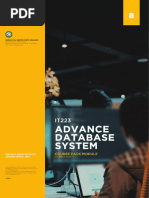 IT223 Advance Database System Course Pack Module 4