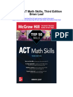 Download Top 50 Sat Math Skills Third Edition Brian Leaf all chapter