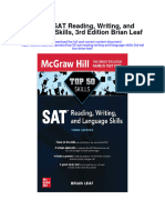 Download Top 50 Sat Reading Writing And Language Skills 3Rd Edition Brian Leaf all chapter