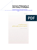 A Multisensory Philosophy of Perception Casey Ocallaghan Full Chapter