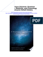 Download A Mysterious Universe Quantum Mechanics Relativity And Cosmology For Everyone Suhail Zubairy full chapter
