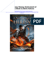 A Necessary Heresy Instrument of Omens Book 3 Davis Ashura Full Chapter