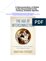 Download The Age Of Interconnection A Global History Of The Second Half Of The Twentieth Century Jonathan Sperber full chapter