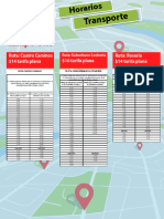 Horarios Transporte