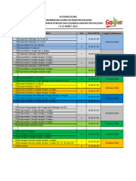 Jadwal Pengimbasan Gasing Kec Buleleng (13-22 Mare 2024)