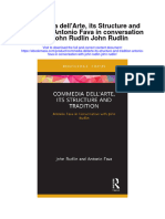 Download Commedia Dellarte Its Structure And Tradition Antonio Fava In Conversation With John Rudlin John Rudlin full chapter