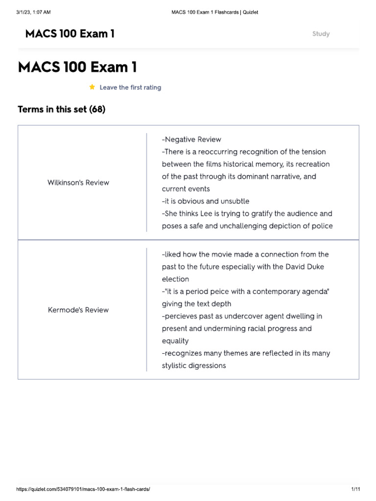 Midterm Notes 1 | PDF