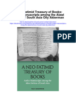 Download A Neo Fatimid Treasury Of Books Arabic Manuscripts Among The Alawi Bohras Of South Asia Olly Akkerman full chapter