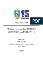 Kertas Kerja Amalan Bersih Kantin