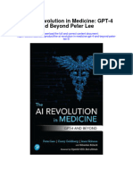 Download The Ai Revolution In Medicine Gpt 4 And Beyond Peter Lee 3 full chapter