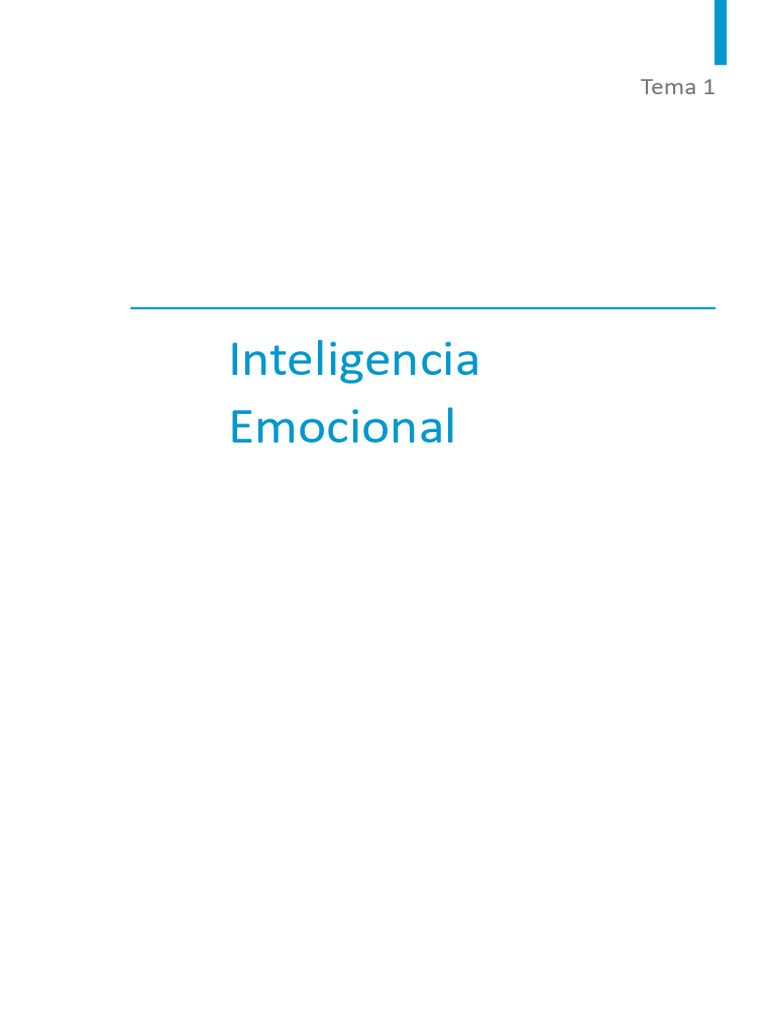 Inteligencia Emocional y Empatía | PDF | Empatía | Las emociones