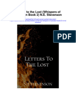 Letters To The Lost Whispers of Salvation Book 2 N E Stevenson Full Chapter