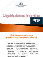 PPT LIQUIDACIONES LABORALES