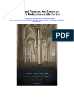 Being and Reason An Essay On Spinozas Metaphysics Martin Lin Full Chapter