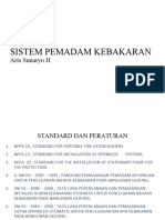 2. Sistem Pemadam Kebakaran