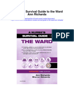 A Nurses Survival Guide To The Ward Ann Richards Full Chapter