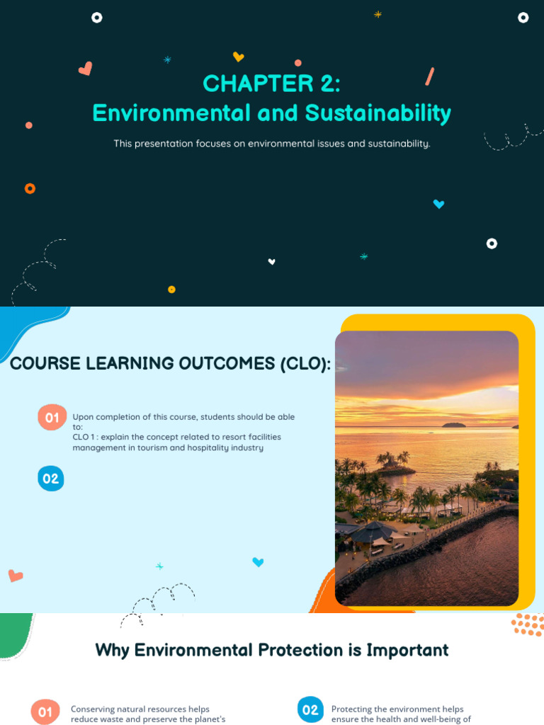 Environmental Sustainability in Resort Management | PDF ...