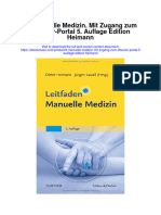 LF Manuelle Medizin Mit Zugang Zum Elsevier Portal 5 Auflage Edition Heimann Full Chapter
