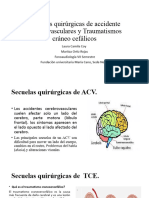 Secuelas Quirúrgicas de Accidente Cerebrovasculares y Traumatismos Cráneo