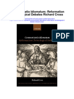 Communicatio Idiomatum Reformation Christological Debates Richard Cross Full Chapter