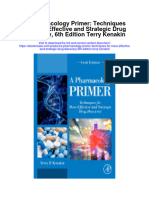 A Pharmacology Primer Techniques For More Effective and Strategic Drug Discovery 6Th Edition Terry Kenakin Full Chapter